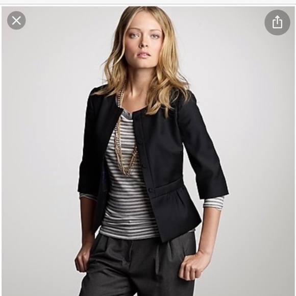 J. Crew Jackets & Blazers - JCrew Peplum Blazer